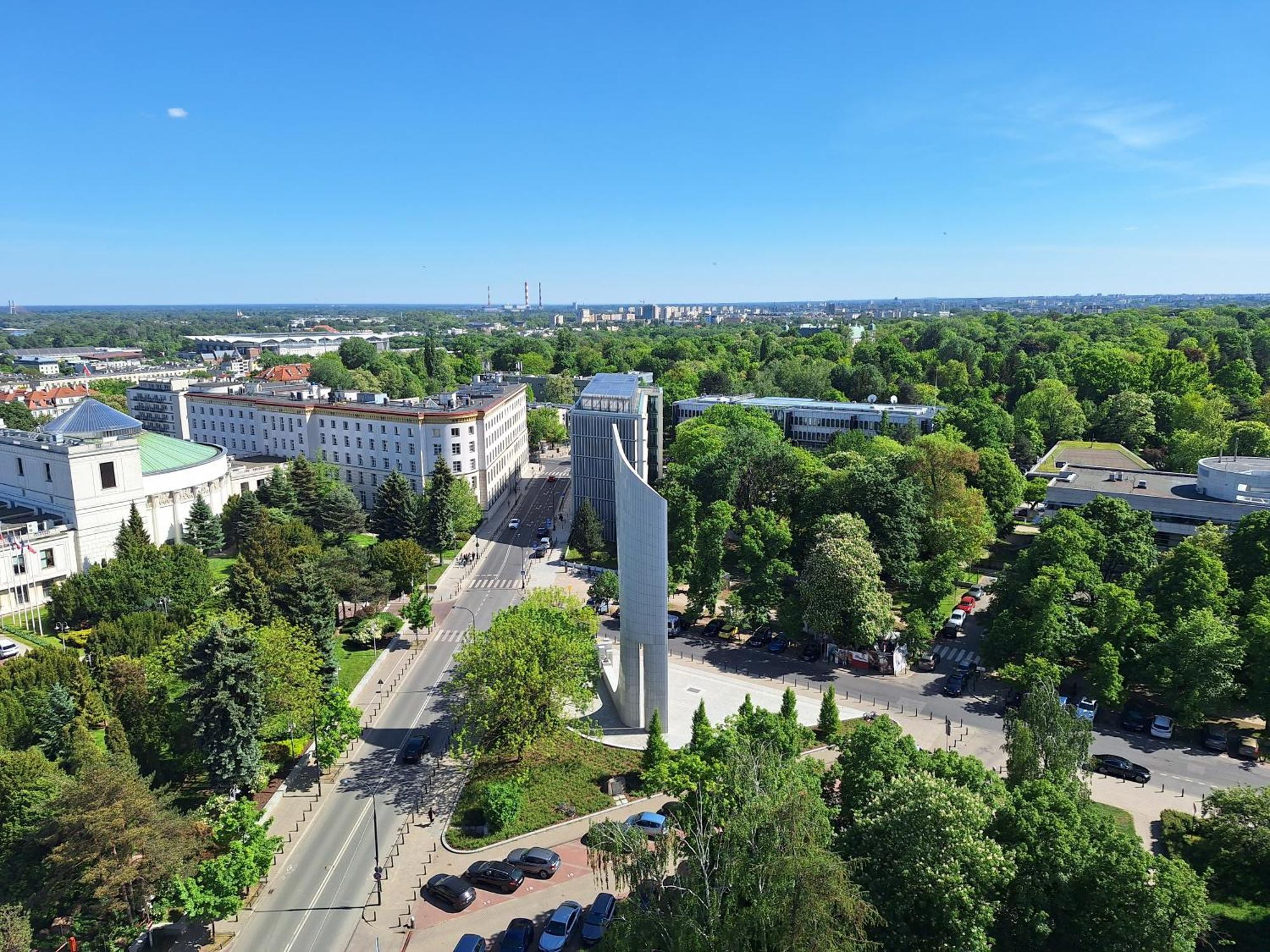 Apartament Wiejska 9 Warszawa Exteriör bild