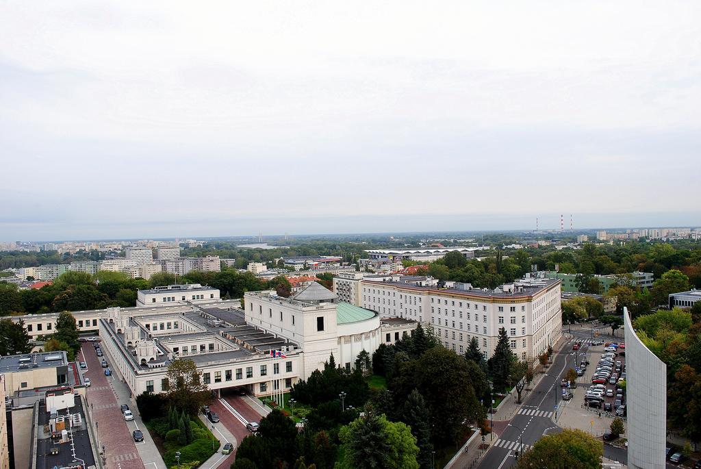 Apartament Wiejska 9 Warszawa Exteriör bild