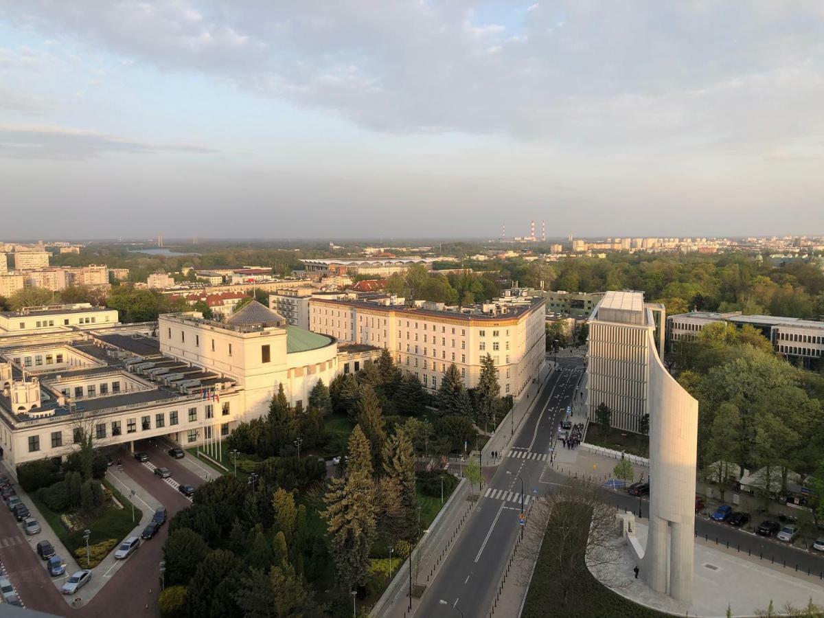 Apartament Wiejska 9 Warszawa Exteriör bild