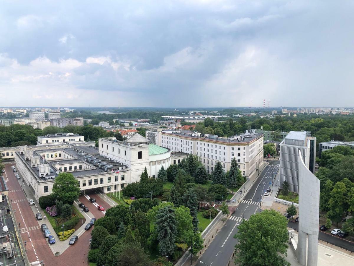 Apartament Wiejska 9 Warszawa Exteriör bild